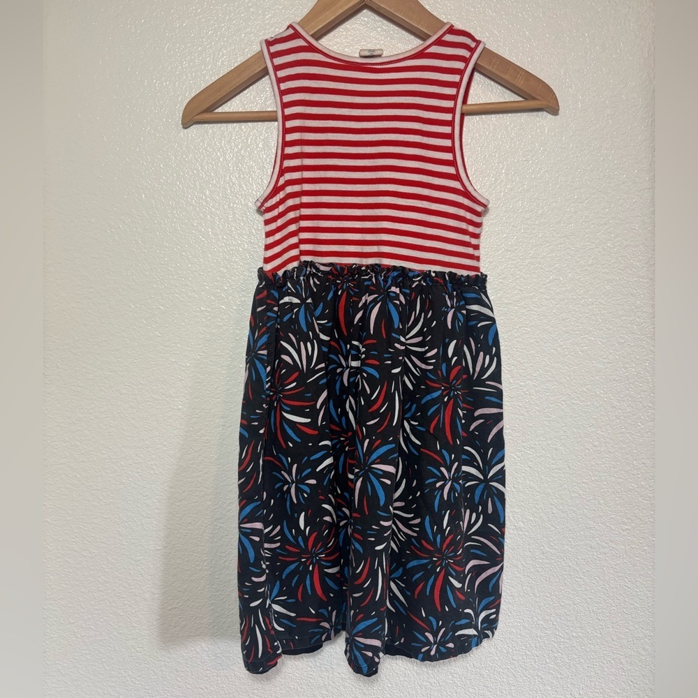 Tucker + Tate 100% Cotton Patriotic Dress Size 8 | red white and blue | - Picture 3 of 4